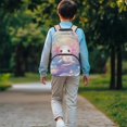 thumbnail image 3 of Pzuqiu Galaxy Star Axolotl Kids Backpack for Students Ages 6-18 Cute 17 Inch Large Capacity Scholbag for Preschool Elementary Middle High School Back to School Travel Use, 3 of 7