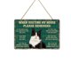 thumbnail image 1 of Hot6sl Ofertas de La Semana Letrero de Café y Diseño de Gatos Vintage, Decoración de Barra de Cocina de Moda, Letrero Colgante de Pared, Tablero Colgante de Madera, 1 of 5