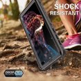 thumbnail image 4 of HAHDAXIA Samsung Galaxy S10 Plus Waterproof Case,S10 Plus Built in Screen Protector 360° Full Body Protective Shockproof Dirtproof Sandproof IP68 Underwater 6.4, 4 of 7