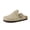 Stone nubuck, variant on Cushionaire Hana Kids Clogs Slip On Potato Shoes or Boys and Girls with Adjustable Buckle & Cork Footbed & Arch Support