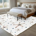 thumbnail image 4 of 5'x8' Area Rugs, Starfish Coastal Indoor Outdoor Area Rug for Living Room Bedroom, Summer Nautical Ocean Sea Modern Art Washable Bathroom Rugs Kitchen Floor Carpet Mats Home Decor Aesthetic, 4 of 8