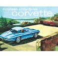 thumbnail image 3 of New York Puzzle Company 1963 Corvette Mini 100 Piece Mini Puzzle, 3 of 3