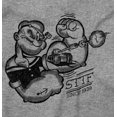 thumbnail image 2 of Popeye Sketch Old School Tattoo Style Long Sleeve TShirt Men Women Brisco Brands S, 2 of 6