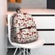 thumbnail image 5 of Disketp Mushroom Mochila Ligera Clásica con Múltiples Bolsillos, Mochila Casual para Hombre y Mujer, Ideal para Escuela, Trabajo y Viajes, 5 of 6