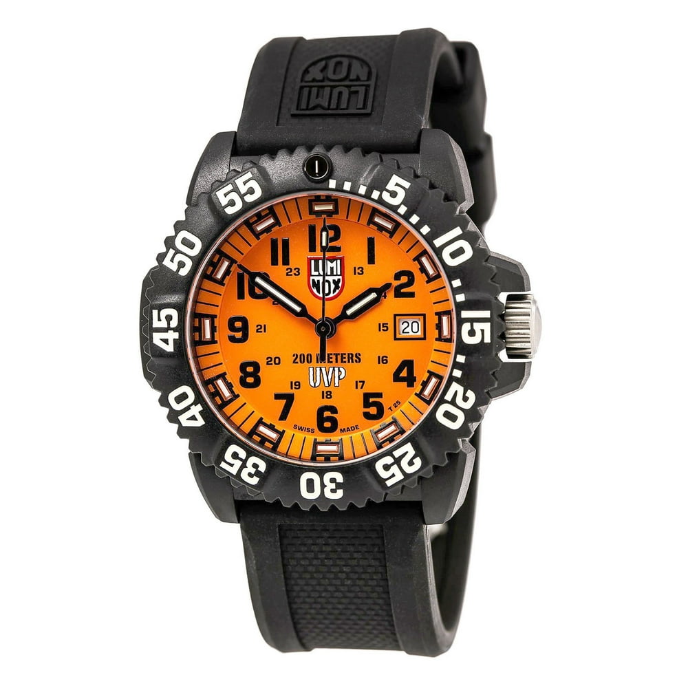 Luminox Luminox Men's Scott Cassell 44mm Black Silicone Band