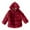 #028-Wine, variant on AUNVITO Girls Winter Hooded Faux Fur Coat Thickened Fleece-Lined Warm Casual Outerwear 2-13Y