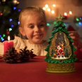 thumbnail image 4 of ¡Ofertas de Clearance!, Regalo de Navidad Caja de música de nieve luminosa Adornos decorativos con forma de Papá Noel y ciervo Luz de noche 150 ml Akmoler, 4 of 8