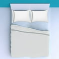 thumbnail image 2 of 400TC Double Embroidery Sateen Solid Cotton Sheet Set, 2 of 3