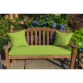 thumbnail image 2 of Casual Cushion Solid Sunbrella® Fabric 1-Piece Outdoor Throw Pillow, 18"W x 18"L, Canvas Macaw, 2 of 4
