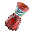 thumbnail image 1 of Djembe, Protecciosa Ambiental del Tambor Africana de Alta Densidad Alivia El Estrés Tradicional 5in Regalo para Músico para Musicoterapia, 1 of 7