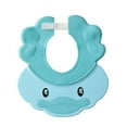 thumbnail image 2 of Ducha para niños, champú para lavar el cabello, protector para ojos, orejas y rostro, visera ajustable para baño de bebé, gorros protectores contra el agua, 2 of 8