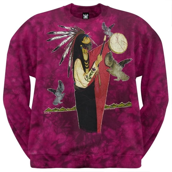 Eagle Calling Sweatshirt L/S Red - X-Large