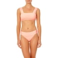thumbnail image 3 of No Boundaries Juniors’ Square Neck Bralette Bikini Swim Top, 3 of 4
