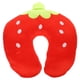 thumbnail image 1 of GOOHOCHY Almohada de viaje para el cuello, almohada de avión, almohada en forma de U, almohada de soporte para el cuello con estampado de fresas, 1 of 8