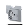 thumbnail image 2 of Game Console Cooling Fan Heat Dissipation External Cooler Stand Radiator Gamer Supplies Replacement for Nintendo Switch OLED White, 2 of 8