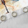thumbnail image 4 of jejeloiu Boho Dragonfly Curtains Pack of 2 (42x84 Each),Vintage Splash Ink Curtains Blackout For Girls Women, 4 of 6