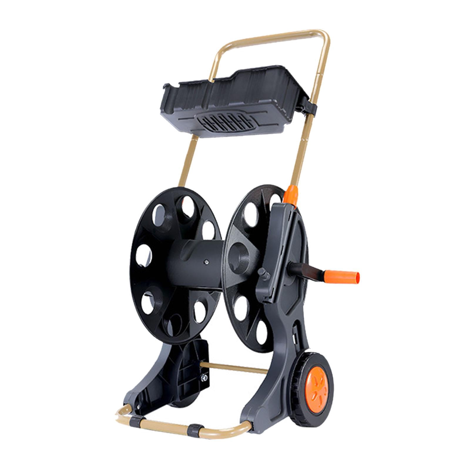 figatia Garden Hose Reel Cart Pipe Storage Rack,Stable,Tool Household,Hose Organizer Water Hose Holder for Outside Lawns Gardens Yard