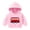 Pink, variant on Toddler 4T Yellow Kids Hoodie - Cartoon Bus Graphic 100% Polyester Durable Everyday Play Fall Spring Sweatshirt