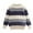 Blue, variant on NAISIBABY Boys Long Sleeve Sweater 8T, Crewneck Fashion Striped Casual Fall Winter Knit Pullover Tops Khaki