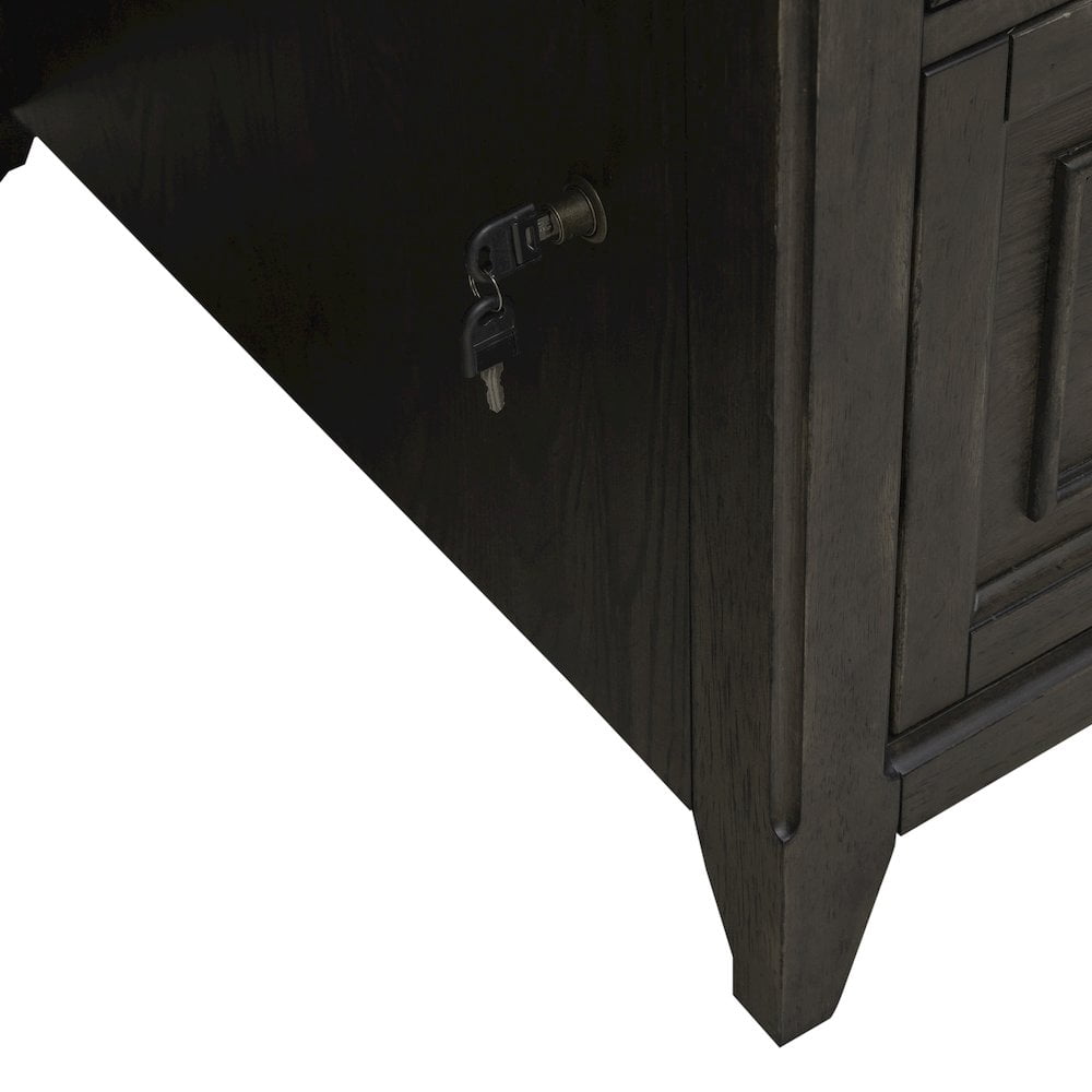 Paradise Valley Executive Desk in Brown