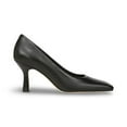 thumbnail image 2 of Franco Sarto Womens Flexa Aela Square Toe Pump Black Leather 7M, 2 of 5