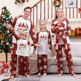 thumbnail image 5 of Penkiiy Matching Family Pajamas Family Christmas Pjs Matching Sets Baby Christmas Matching Jammies for Adults and Kids Holiday Xmas Sleepwear Set Red 6-7 Years, 5 of 8
