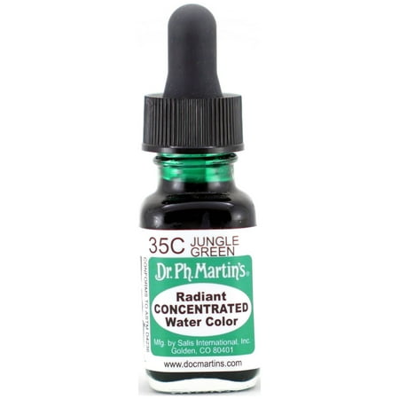 UPC: 0090385435108 | Dr. Ph. Martin s Radiant Concentrated Water Color  0.5 oz  Jungle Green (35C)