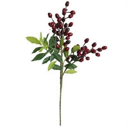 

NUOLUX Christmas Berries Stem Artificial Berry Stem Diy Crafts Making Berries Stems Material