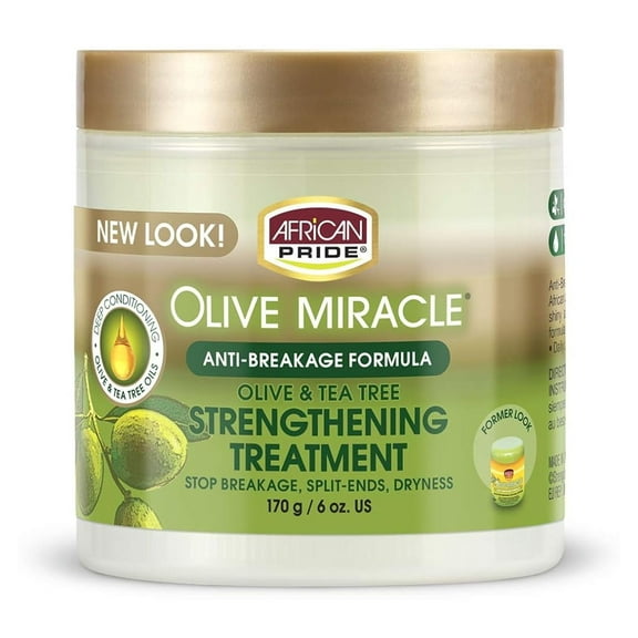 African Pride Olive Miracle Anti-Breakage Formula (3 Pack)