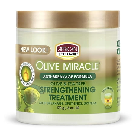 African Pride Olive Miracle Anti-Breakage Formula (3 Pack)