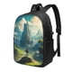 thumbnail image 1 of Mochila de viaje para portátil The Legend of Zelda Light Flight, antirrobo con puerto de carga USB, mochila universitaria, gran capacidad para el trabajo, color negro, 17 pulgadas, 1 of 8