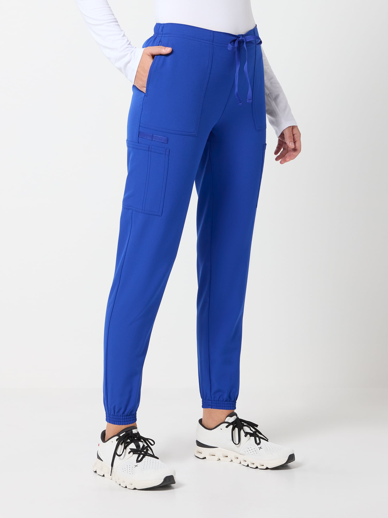 Core Essentials Women's Drawstring Cargo Jogger Scrub Pant, Sizes XS-3XL - image 4