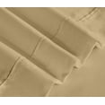 thumbnail image 3 of Ruvanti Twin Bed Sheets Set - Luxurious Silky Soft Microfiber Bedding - Cozy & Comfy - 15 Inch Deep Pocket (Fits up to 17") Hotel Bed Sheets - 3 Pcs - Taupe, 3 of 9