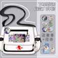 thumbnail image 1 of Bolso bandolera de regalo con estampado de gran capacidad de estudiantes masculinos y femeninos con dibujos animados de anime Neon Genesis Evangelion, 1 of 6