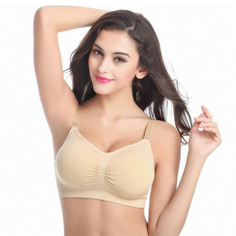 Cotton Knit Maternity Nursing Bra Anti Sagging, Thin, Wirefree For  Breastfeeding, Pregnancy, And Postpartum Summer Gathers For Mothers Y0925  From Mengqiqi05, $11.65