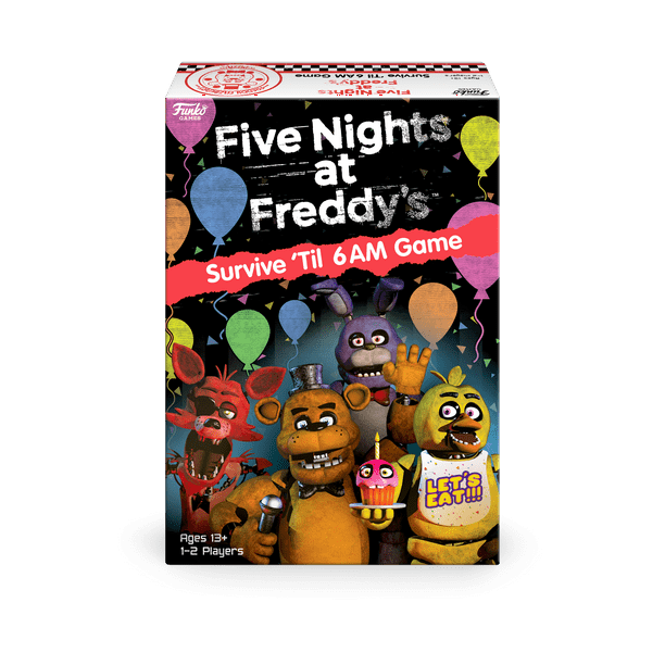 Funko Games Five Nights At Freddy S Survive Til 6am Game Walmart Com Walmart Com