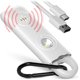 thumbnail image 1 of Llavero de alarma personal para la protección de la seguridad de las mujeres – USB recargable 130 dB Silbato de sonido de sirena de autodefensa con luz led – Alerta de seguridad de emergencia, 1 of 7