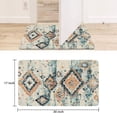 thumbnail image 6 of Boho Light Blue Carpet Door Mat 30 X 17 Inch Welcome Doormat Indoor Outdoor Entrance Floor Mat Non Slip Spring Summer Decor Rubber Mats, 6 of 6