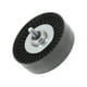 thumbnail image 1 of Polea tensora de cinturón idler Unique Bargains para Volkswagen Touareg 2002-2006, polea tensora serpentina con arandela de tornillo No.077903341G, plástico negro, 1 pieza, 1 of 6