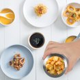 thumbnail image 4 of Bexikou 10Pcs Mini Sauce Cups,Stainless Steel Sauce Dishes, Sauce Dipping Bowl, Condiment Sauce Cups Seasoning Dishes Dip Bowls Serving Dishes Sushi Soy Dishes for Home Party, 4 of 8