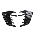 thumbnail image 2 of Decor Universal 2pcs Car  Side Vents Decor Air Flow Intake Hole Grille Spoiler DIY Style Car Air Flow Intake Vent Hood Cover, 2 of 7