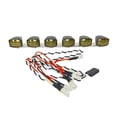 thumbnail image 6 of colcolo 1/12 RC Car Roof Light Accessories 6 LED Headlights for MN82 99S 1/12 RC Car Yellow, 6 of 8