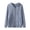 Blue, variant on ‌LYMAYTER Women‌‌ ‌Zip Up Hoodie Casual Oversized Soft Sweatshirt Cozy Long Sleeve Jacket Outerwear‌ S-5XL