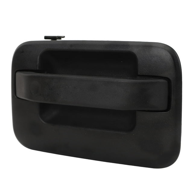 Exterior Door Handle Textured Black Wear Resistant Replacement Handles, Perfect Match for Vehicle, Easy Installation, ABS Material, Black