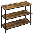thumbnail image 4 of Renwick Industrial Wooden Console Table for Entryway Living Room, Rustic Brown, 4 of 9