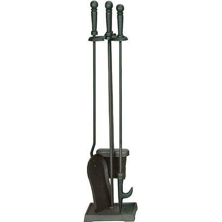 Blue Rhino 4-Piece Black Fireset