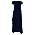 thumbnail image 3 of Women's Backless Strapless Maxi Dress With High Slit Sexy Evening Gown Semi Formal Dresses plus Ballroom Dress Guest of Wedding Dress Saved Wedding Dress with plus Size Wedding Dresses for Bride, 3 of 5