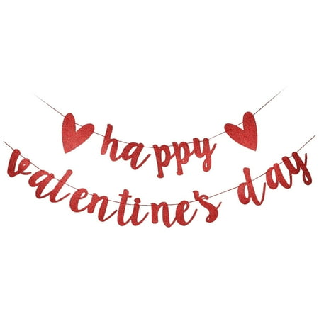 

✪ Romantic Valentine s Day Love happy Valentine s Day Flag Flashing Powder Love