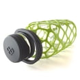 thumbnail image 2 of Meshbottles with Silicone Top - Olive Green - Plastic-free, BPA-free, Phthalate-free Glass Water Bottle - 32 oz, 2 of 3