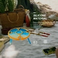 thumbnail image 4 of KONTONTY Reusable Epoxy Resin Table Mold Portable Folding Table for Home Use White 1Pack, 4 of 6